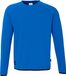uhlsport ID sweatshirt zonder capuchon - voor kinderen en volwassenen - voetbal-sweatshirt, azuurblauw, 140 cm