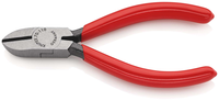 Knipex Zijsnijtang zwart geatramenteerd, met kunststof bekleed 110 mm (zelfbedieningskaart/blister) 70 01 110 SB