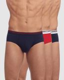 Dim Classic Colors Herenslip - 3 Pack - Maat XL - Blauw/Blauw/Rood