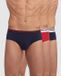Dim Classic Colors Herenslip - 3 Pack - Maat XL - Blauw/Blauw/Rood