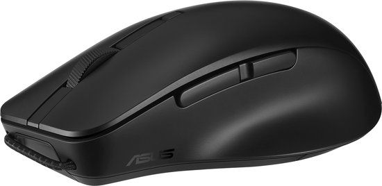 ASUS SmartO Mouse MD200 muis Kantoor Rechtshandig RF-draadloos + Bluetooth Optisch 4200 DPI Zwart