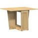 Maison Exclusive Table Basse Pliante Bois Massif Pin Corona Brun Foncé