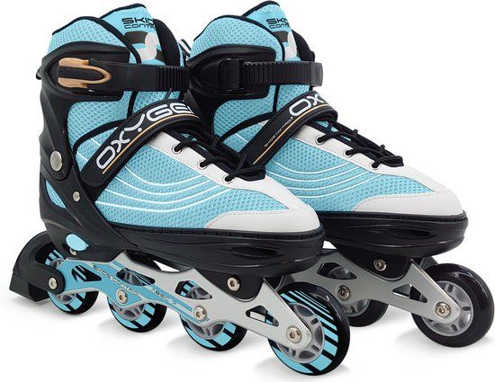 Stamp Skids Control Oxygen Inline Skates Semi-softboot Verstelbaar Blauw Maat 38-41