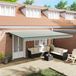 Maison Exclusive - Pare-soleil électrique avec éclairage LED et capteur, 5 x 3 mètres