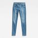 G-Star 3301 Skinny Wmn Femme Jean lt aged Coton Élasthanne