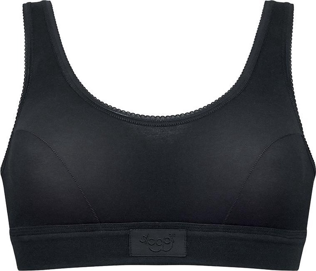 sloggi Double Comfort Dames Top Comfort - Zwart - Maat 44