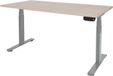 Schaffenburg Dextro Plus Zit-sta-bureau Rechthoekig Eiken T-Voet 1.200 (B) x 800 (D) x 645 (H) mm Melamine