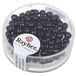 Rayher Renaissance glaswasparels, 4 mm diameter, doos 85 stuks, pruim