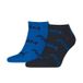 Puma 2P BWT Chaussette Schwarz/Blau Gr 43/46