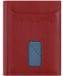 Bugatti Secure Slim Portemonnee RFID-bescherming Leer 8 cm - Rood