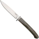 LionSteel Ago AG1-CVG Green Canvas Micarta, Titanium Guard, couteau à lame fixe