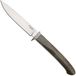 LionSteel Ago AG1-CVG Green Canvas Micarta, Titanium Guard, couteau à lame fixe