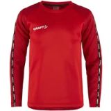 Craft Squad 2.0 Crewneck Jr 1912736 - Bright Red/Express - 122/128