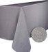 CALITEX Rechthoekig polyester tafelkleed, grijs, 350 x 150 cm
