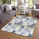Homemania Trendy patchwork-tapijt, 7 samenvattingen, antislip, voor hal, keuken, slaapkamer, woonkamer - meerkleurig van polyester, katoen, 80 x 200 cm