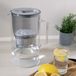 Wessper Glazen 3L waterfilterkan karaf compatibel met Brita MAXTRA+ waterfilter patronen - incl. 1 filterpatroon - Waterkan - Kleur grijs