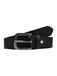 Vanzetti Leren Riem Denim Love 40mm Full Leather Belt W85 Black Zwart