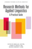 Research Edinburgh University Press Research Methods For Applied Linguistics Paperback