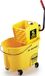 Rubbermaid Commercial Products FG758088YEL WaveBrake zijpers Combo dweilwagen, 35 kwart, geel