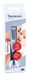 Thermoval Klinische flexibele kinderthermometer, digitale thermometer voor baby's, snel en nauwkeurig, meting van koorts, okselholte, oraal en rechthoek, flexibele punt