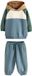 Next - Jongens - Set van hoodie en joggingbroek met kleurblokken - Groen