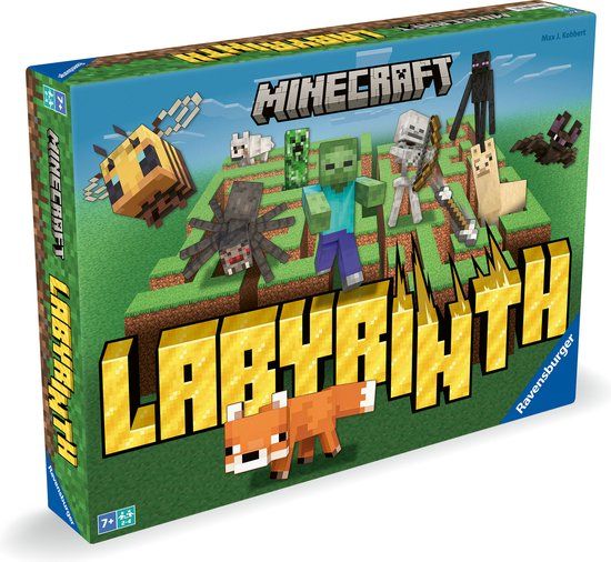 Ravensburger Labyrinth Minecraft - Bordspel - 2-4 Spelers