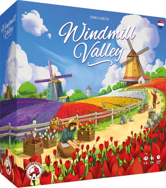 Windmill Valley - Nederlandstalig Bordspel - Strategisch spel - Board&Dice - 13+ jaar