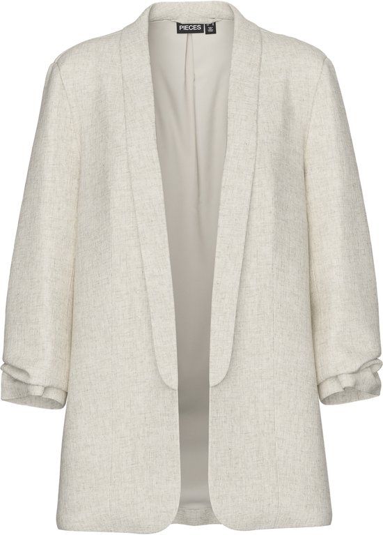 Pieces Blazer Pcpia Bosella Blazer Wvn Noos 17154738 Beige Dames XL