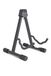 BSX BSX 518108 A-Style gitaarstandaard (43 cm hoog, in breedte verstelbaar, maat XL) voor akoestische en elektrische gitaar zwart