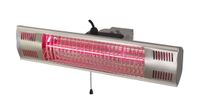 Silva Homeline 510021 Kortegolf infraroodstraler 1500 W Argent (mat)