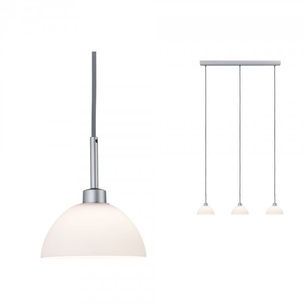 Paulmann Hanglamp Parana 3-lamps Wit/Chroom