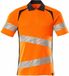 Mascot Accelerate Safe Poloshirt 19083-771 - haute visibilité orange/bleu marine foncé - S