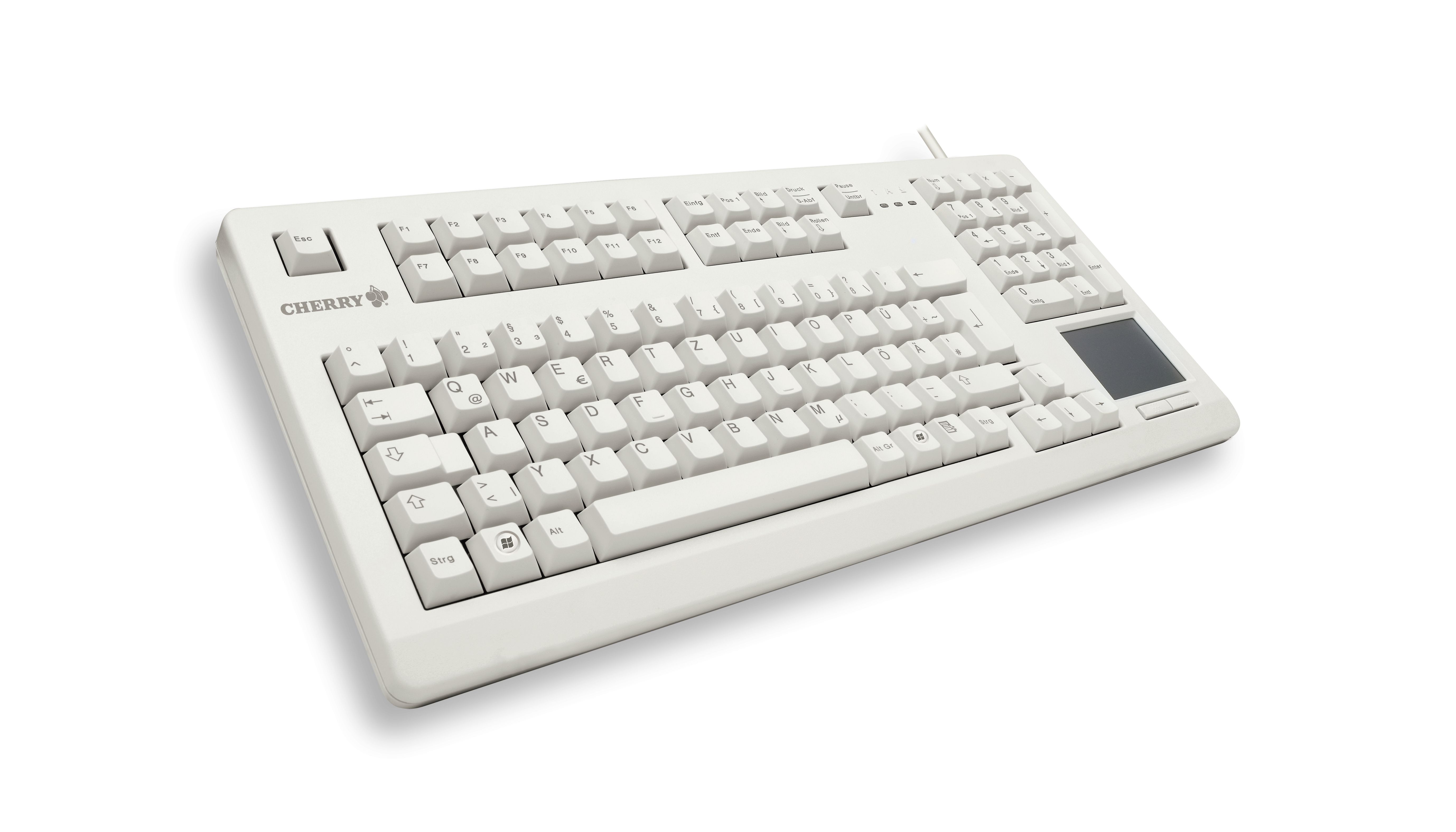 CHERRY TouchBoard G80-11900 Mechanisch Toetsenbord QWERTZ Duits USB Grijs