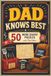 Dad Knows Best Word Search Book
