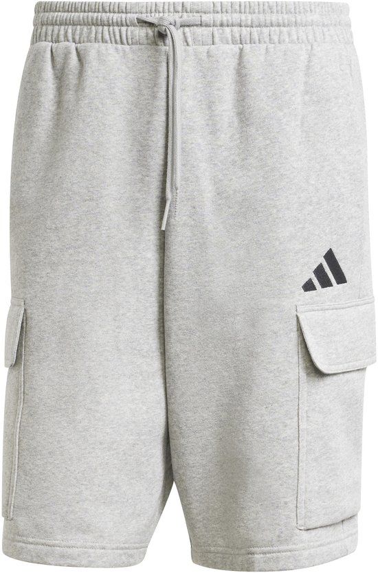 Adidas Essentials Feelcozy Fleece Cargo Shorts Grijs/Zwart XL