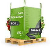 Organifer Gedroogde Koemest (Bigbag 500L, 500m2) - Universele Meststof