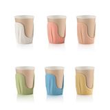 Guzzini Tierra Bekerhouder, meerkleurig, 6 stuks