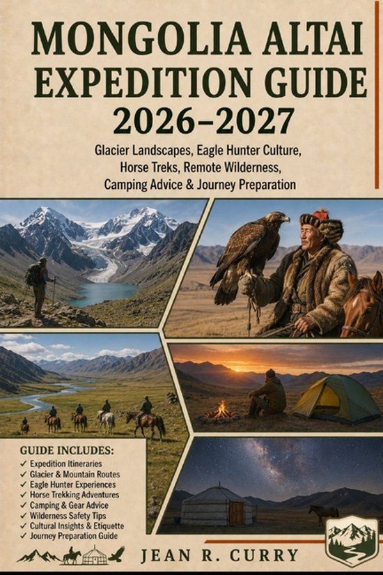 Mongolia Libri GmbH Mongolia Altai Expedition Guide 2026-2027