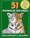 51 Animales Salvajes: Libro de colorear para todas las edades con datos curiosos y videos individuales con sonidos de la naturaleza para cada animal.