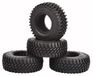 SolidKeus Pneus en caoutchouc de 1,9 pouce pour voitures RC Crawler 1:10