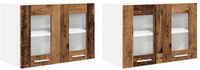 vidaXL Hangkast Oudhout Bewerkt Hout