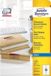 Avery L6004-25 Inkjetetiket 96x50mm Transparant 25 vel