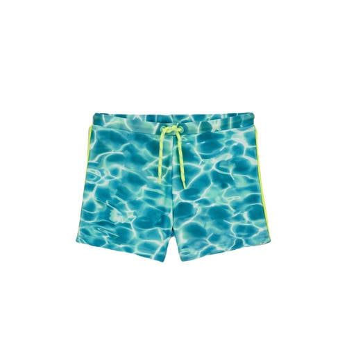 WE Fashion zwemboxer turquoise/lichtblauw
