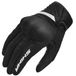SHIMA SONIC Motorhandschoenen Vrouwen Textiel Leer Korte Zomer Biker Gepantserde Beschermers Motorfiets Geperforeerd Geventileerd Touchscreen Motorsport Handschoen Lichtgewicht Motorcross (Dames, Wit,