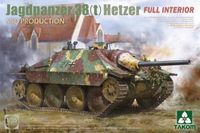 TAKOM Modelbouwpakket Militaire voertuigen - 2171 Jagdpanzer 38(t) Hetzer Mid Production w/Full Interior Plastic - 1:35 - Modelbouw