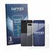 Savvies 3 Stuks Screenprotector - Samsung Galaxy Z Flip 8 (Voor+Achter) - Transparant