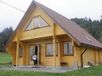 Intergard Houten huis blokhut lodge Helsingborg 8.8x7.8m (94mm) Bruin Grenen