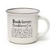 Legami - Cup Puccino Cup van New Bone China, motief Book Lover, Take a Break Collection, inhoud 350 ml, vaatwasmachinebestendig, magnetronbestendig (CUP0045)