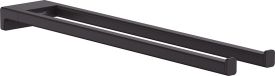 Hansgrohe AddStoris Handdoekhouder 2-Lids Mat Zwart | 41770670