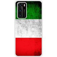 P40 Drapeau Italie Bedrukt siliconen hoesje